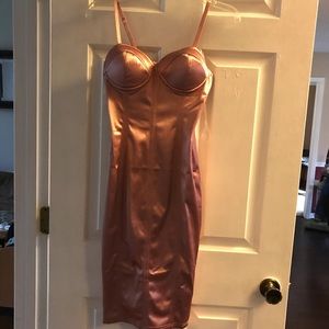 Stupid in love mauve dress